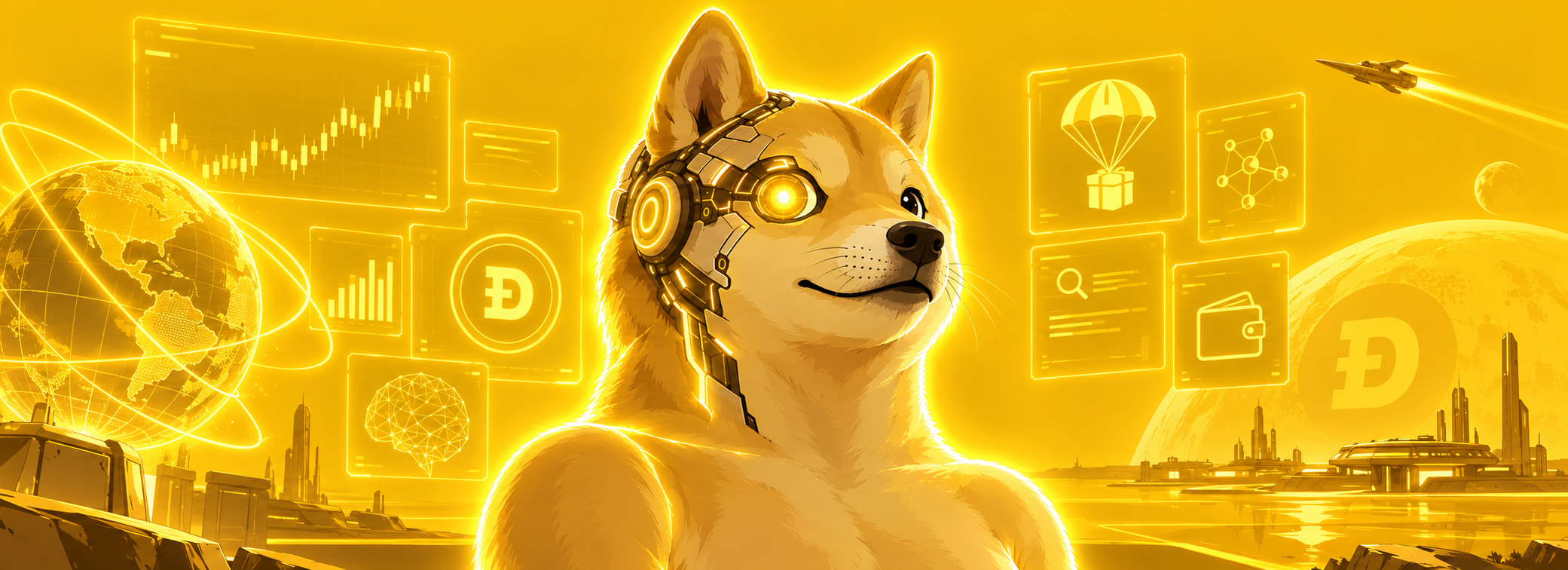 DogeAgentOS cybernetic DOGE banner